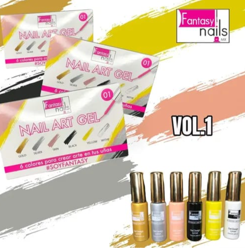 COLECCION NAIL ART FANTASY NAILS